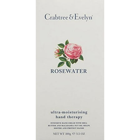 Crabtree & Evelyn Rosewater Ultra-Moisturizing Hand Therapy 3.5 oz