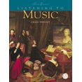thumbnail image 1 of Pre-Owned Listening to Music (with CD) (Paperback) 0534517331 9780534517335, 1 of 1