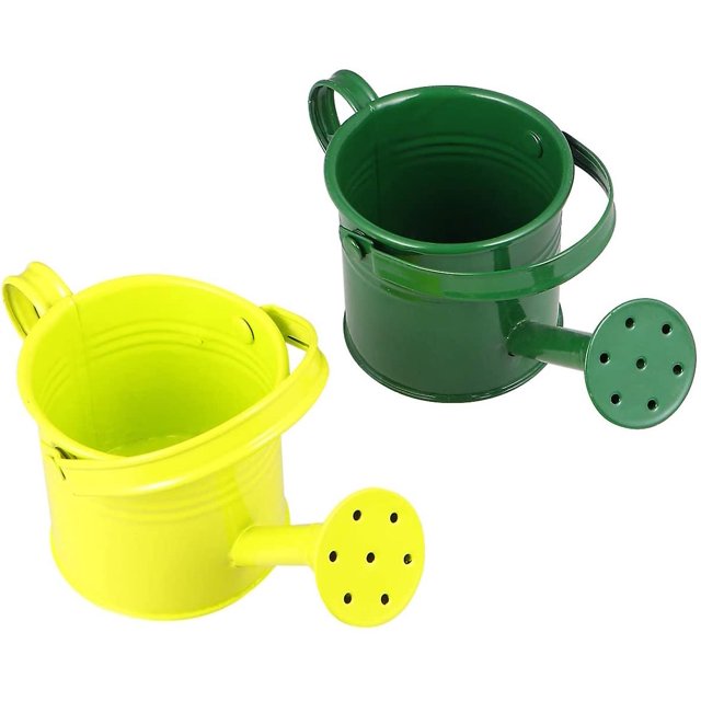 2 piezas Petit Arrosoir Pour Enfants Plantes Fleurs D'arrosage Extrieur Intrieur (vert Et Jaune) esquí esquí Gafas de esquí
