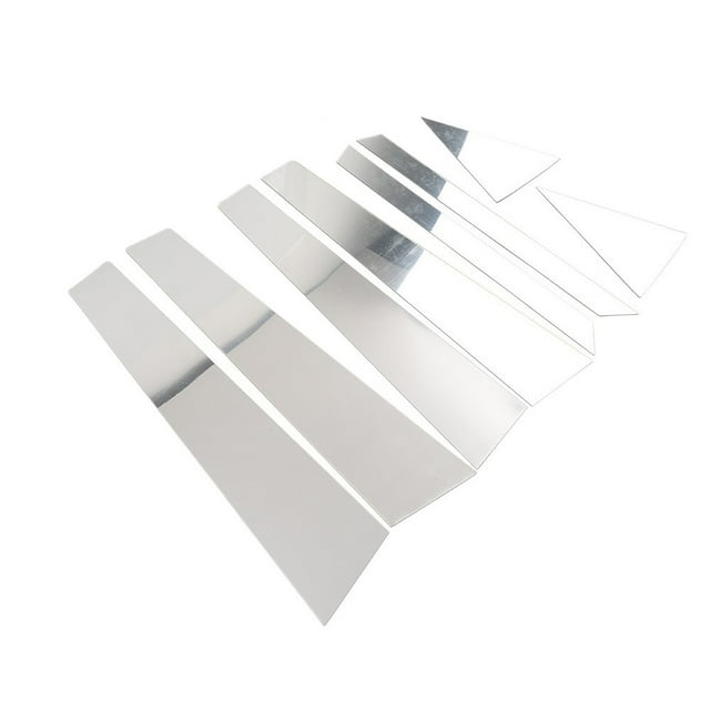 8PCS Car Door Window Pillar Post Cover Trim Kit For Hyundai Tucson 2016-2021