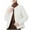 White, variant on Winter Fashion Coats For Women Casual Long Sleeved Solid Color Loose Black Jacket Coat L-5XL