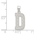thumbnail image 5 of 925 Sterling Silver Initial D Charm Pendant, 5 of 6