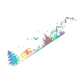 thumbnail image 1 of davian Car Body Side Sticker Easy to Use PETG RV Decal for SUV Cargo Panel Bus Colorful, 1 of 8