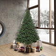 thumbnail image 5 of Vickerman 7.5' Oregon Fir Artificial Christmas Tree, Wide Angle Single Mold Warm White LED Lights, 5 of 5
