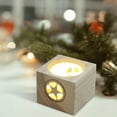 thumbnail image 3 of Miangastore Nightlight Base Night Light Storage Base Synthetic Material Beige 1Set 2.4x2in, 3 of 8