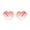 Candy Color, variant on Heart Shaped Sunglasses Bulk, Colorful Rimless Fun Heart Sunglasses for Women Party Favors Pink