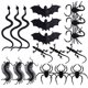 thumbnail image 1 of 18 piezas de araña simulada para decoraciones de Halloween., 1 of 3