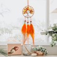 thumbnail image 3 of Dream Catcher pequeña pluma hecha a mano Dream Catcher coche, 3 of 5