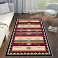 thumbnail image 6 of 6.5'x10' washable carpet for living room big carpet for bedroom area rug non slip living toom area rug neutral area rug, 6 of 10