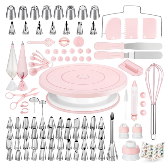 Kit de decoración de pasteles Kootek, set de herramientas de repostería de 158 piezas