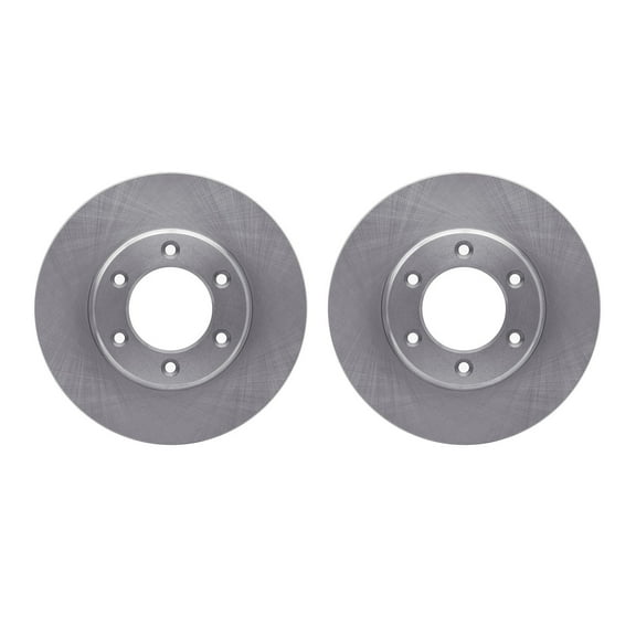 Dynamic Friction Company Front Brake Rotors 6002-76117