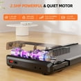 thumbnail image 5 of Dpforest Desk Exercise Treadmill  0.6-3.8mph,300lbs Capacity,Control With Remote and App for Home(Black), 5 of 6