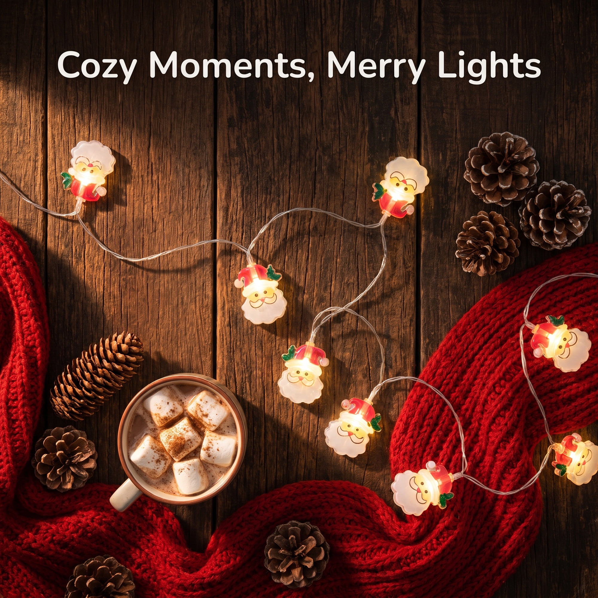 Unique Bargains Fairy Lights for Decor 9.8 ft Christmas Battery Operated Twinkle Lights