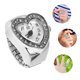 thumbnail image 4 of 1pc Vintage Finger Watch Numerals Dedone Watch Hombres Mujeres Elástico Reloj de cuarzo, 4 of 6