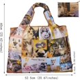 thumbnail image 2 of Foldable Eco-Friendly Nylon Grocery Bags Reusable Waterproof Shopping Tote Bags with Pouch and Bag Handle Dog Shape 52.5x60x0.15cm, 2 of 6