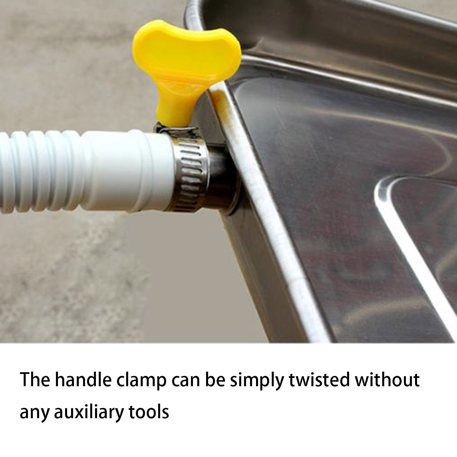Air Conditioner Drip Pan, Universal Air Conditioner Drip Tray, Stainless Steel Drain Pan With Drain Tubing for Split Air Conditioner Heat Pump Systems