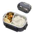 thumbnail image 7 of Kitchen Gadgets 304 Stainless Lunch Box Leakproof Food Storage Containers Box For Adults Men Women Insulated Partitioned Box Student Heat Sealed Lunch Box Convenient Tableware, 7 of 7