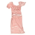 thumbnail image 1 of Vestido de terciopelo con mangas abullonadas,Vestido de terciopelo para mujer Cinturón Vestido de terciopelo ajustado para mujer Vestido de terciopelo para mujer Probado y confiable, 1 of 8