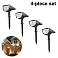 thumbnail image 1 of Paquete de 4 luces solares de paisaje para exteriores, 32 LED IP65, luces inalámbricas impermeables para jardín, patio, entrada, pasarela, piscina, Patio Ormromra 2035900-2, 1 of 6