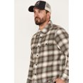 thumbnail image 2 of Levi's Men's Classic Worker Plaid Long Sleeve Button-Down Flannel Shirt Grey X-, 2 of 4