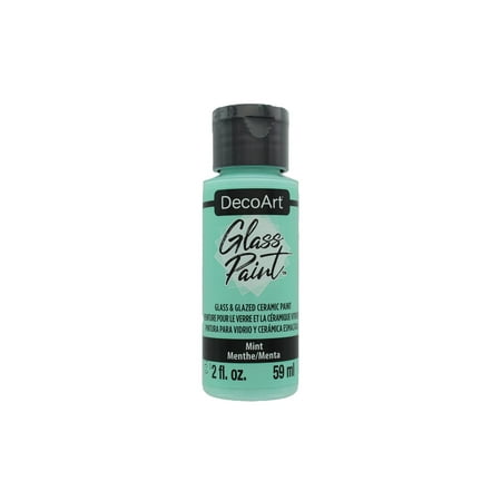 UPC: 0766218123398 | DGP07-30 DECOART GLASS PAINT 2OZ MINT