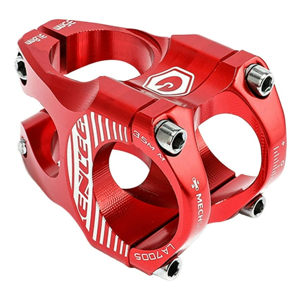 Vástago corto de 28,6mm DYNWAVEMX Manillar de bicicleta de montaña 31,8mm/35mm rojo