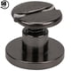 thumbnail image 1 of Tornillos y pernos de cabeza plana de latón de 6,5 mm, 50 juegos, sujetadores para manualidades de cuero, tornillos de color pistola, 1 of 8