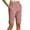 Pink, variant on oqasdz Capri Pants for Women Elastic Waist Cropped Joggers Stretch Knee Length Workout Casual Yoga Pants
