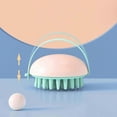 thumbnail image 3 of Scalp Massager Brush | Unisex Waterproof Shampoo Scrubber for Hair Care | Shower-Friendly Silicone Tool, 3 of 5
