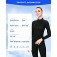 thumbnail image 3 of FLEXEL Women Full Wetsuit Men 3mm Neoprene Surfing Wet Suit Back Zipper Cold Water Sports Swimsuit, 3 of 5
