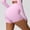 Pink, variant on SEMPAI Womens Gym Workout Shorts Booty Lifting Bike High Waisted Tummy Control Scrunch High Waisted Yoga Shorts
