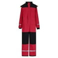 thumbnail image 4 of AWZXDE Women's Ski Snowsuit Comfortable Windproof Insulated Jacket and Pants Set Winter Warm Snowboarding Coat with Collar Neck Red,XXL, 4 of 5
