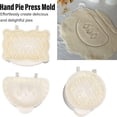 thumbnail image 3 of Hand Pie Press, Easy Use Circle Shape Classic Mini Hand Pie Molds Food Grade ABS Multiple Applications for Pastries for Baking, 3 of 5