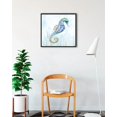 thumbnail image 2 of BUY ART FOR LESS Officially Licensed Undersea Seahorse Swimming II 24 x 24 Inch Framed Art Poster - Sturdy Engineered Wood Frame with Plexi Glass, 2 of 4