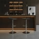thumbnail image 2 of Set de 2 Sillas de Bar Negro HOMEMAKE FURNITURE Altura Ajustable Giratorio 360 Moderno, 2 of 5