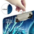 thumbnail image 4 of ALAZA Plastic Clipboard A4 Letter Size Decorative Clipboards for Students Women Men 9" x 12.5" Magic Dragon Wings, 4 of 6