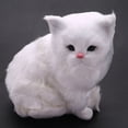 thumbnail image 2 of 3X Realista SimulacióN Peluche de Peluche Persa Gatos Juguetes MuñEcas DecoracióN de Mesa NiñOs NiñOs NiñAs, 2 of 5