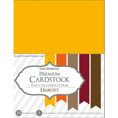 Core'dinations Value Pack Cardstock, 8.5" x 11", 50pk