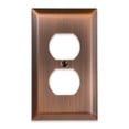 thumbnail image 1 of Placa de pared Amerelle 163DAC Century 1, acero dúplex, cobre envejecido, 1 of 4