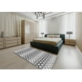 thumbnail image 5 of Ahgly Company Machine Washable Indoor Round Transitional White Smoke Area Rugs, 5' Round, 5 of 7