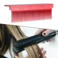thumbnail image 5 of Colcolo  Hair Straightener Comb, Straightening Comb Attachment for Flat Iron Combs Accessories Fit Hair Straightening for Women Men Barber Salon Pink, 5 of 7