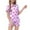 Purple, variant on Kids Girls' Pajama Sets Bow Pajamas Button Down Sleepwear Set Classic Pajamas Set Boys Christmas Pajamas Size 4-5T Kids Clothes