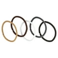 thumbnail image 3 of Goody Ouchless No-Metal Hair Elastics, Hair Accessory, Assorted Java Bean Neutral Colors, 30 Ct, 3 of 7