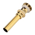 thumbnail image 1 of LHCER Golden Sink Drain, Drain Stopper, Brass Not Easy To Rust Vessel Sink Drain, For Sinks, 1 of 8