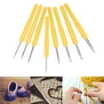 thumbnail image 4 of Crochet Hooks Tools Needle Handle Bagging Knitting Sweater Needle Soft Handle Crochet Imitation Multiple Colors 8Pcs Crochet Hooks, 4 of 7