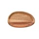 thumbnail image 2 of Whole Wood Lovesickness Wood Irregular Oval Solid Wood Pan Plate Fruit Dishes Saucer Tea Tray Dessert Dinner Plate Tableware Set, 2 of 11
