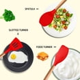 thumbnail image 3 of Juego de utensilios de cocina MIBOTE de silicona, 17 piezas, resistentes al calor, 3 of 6
