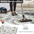 thumbnail image 5 of Palm Trees Outdoor Rug for Patio/Deck/Porch, Non-Slip Large Area Rug 4 x 6 Ft, Green Summer Botanical Watercolor Indoor Outdoor Rugs Washable Area Rugs, Reversible Camping Rug Carpet Runner, 5 of 8
