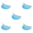 thumbnail image 1 of Riwesomey Visera para casco de moto con 3 broches, visera parasol UV, azul transparente Type2 NO2, 1 of 1
