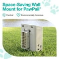 PawPail Pet Waste Station Mounting System, Indoor & Outdoor Kit for Any